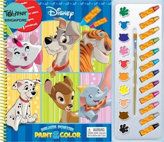 Deluxe Poster Paint & Colour: Disney Animal Classics