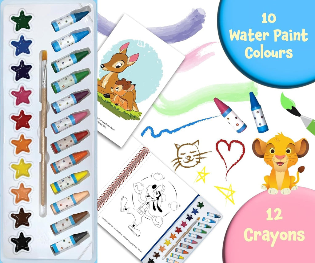 Deluxe Poster Paint & Colour: Disney Baby