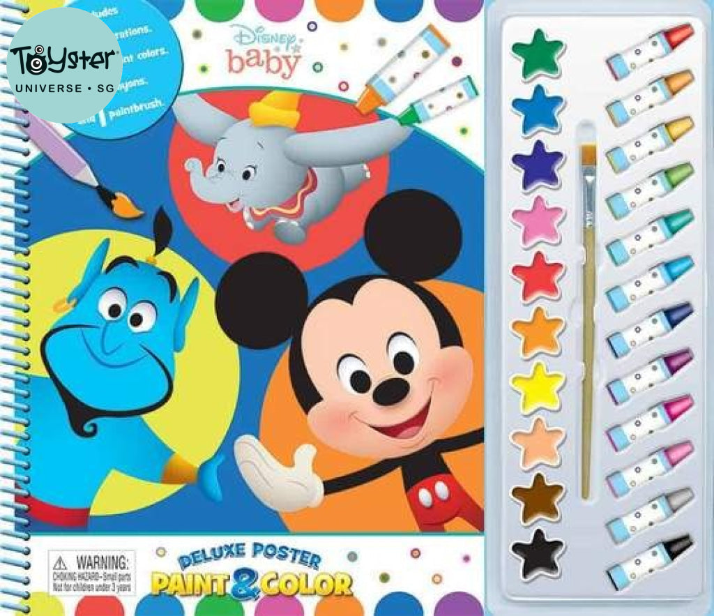 Deluxe Poster Paint & Colour: Disney Baby