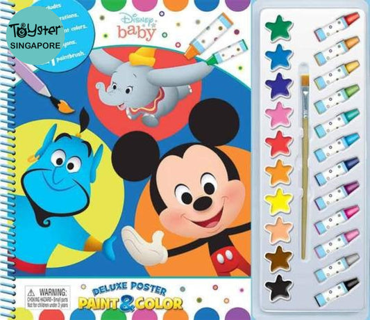 Deluxe Poster Paint & Colour: Disney Baby