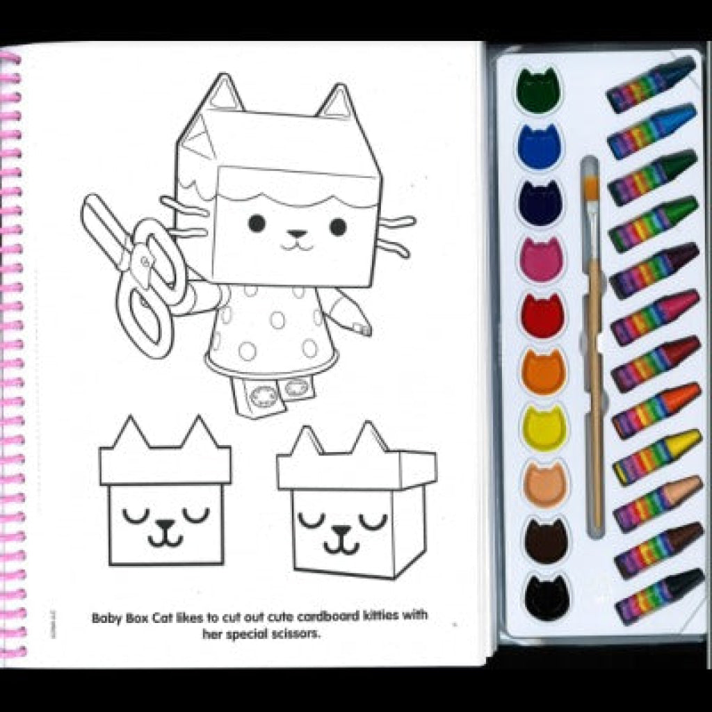Deluxe Poster Paint & Colour: Gabby’s Dollhouse