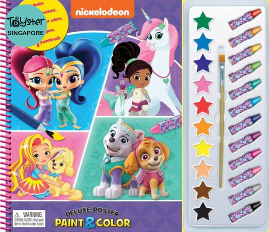 Deluxe Poster Paint & Colour: Nick Junior Girls Nickelodeon