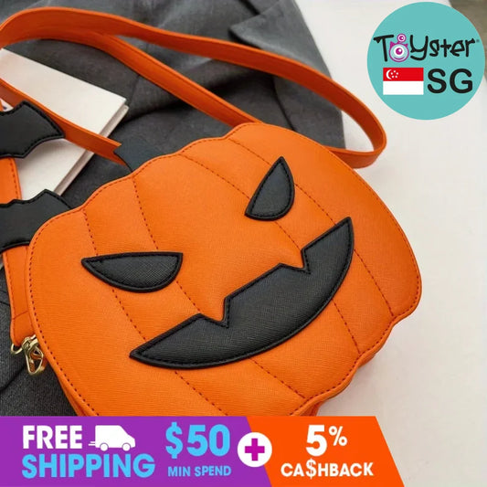 Devilish Halloween Pumpkin Bag