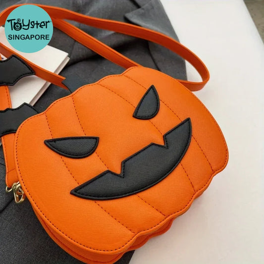 Devilish Halloween Pumpkin Bag