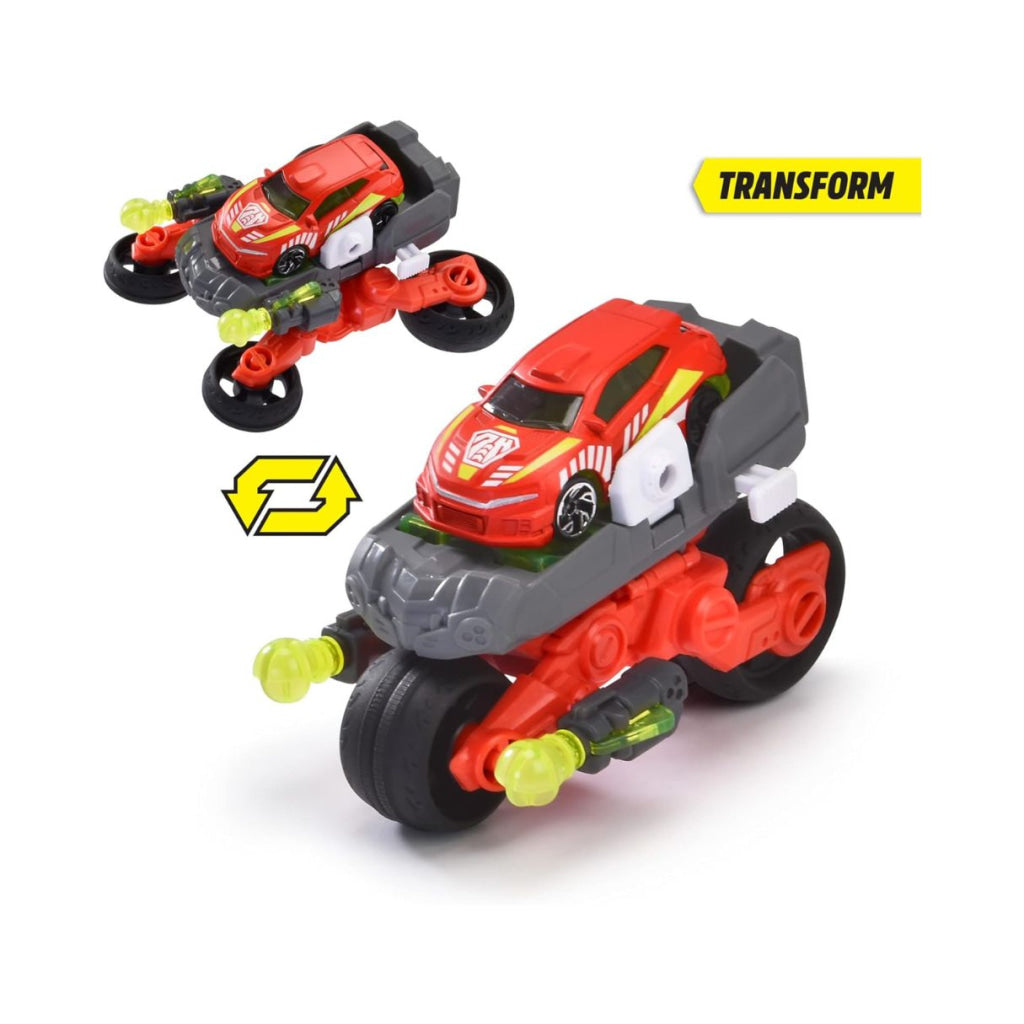 Dickie Toys Rescue Hybrids 2 In 1 Drone Bike