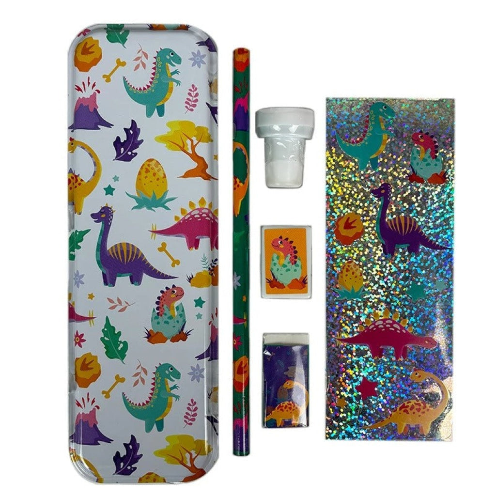Dinosaur Backpack Stationery Set - BG Streets