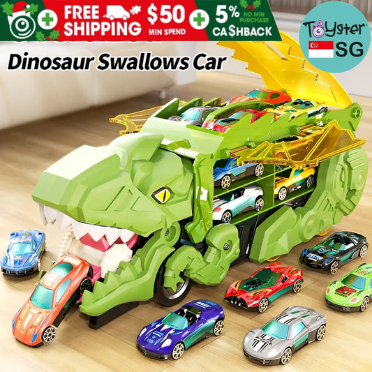 Dinosaur Track Car