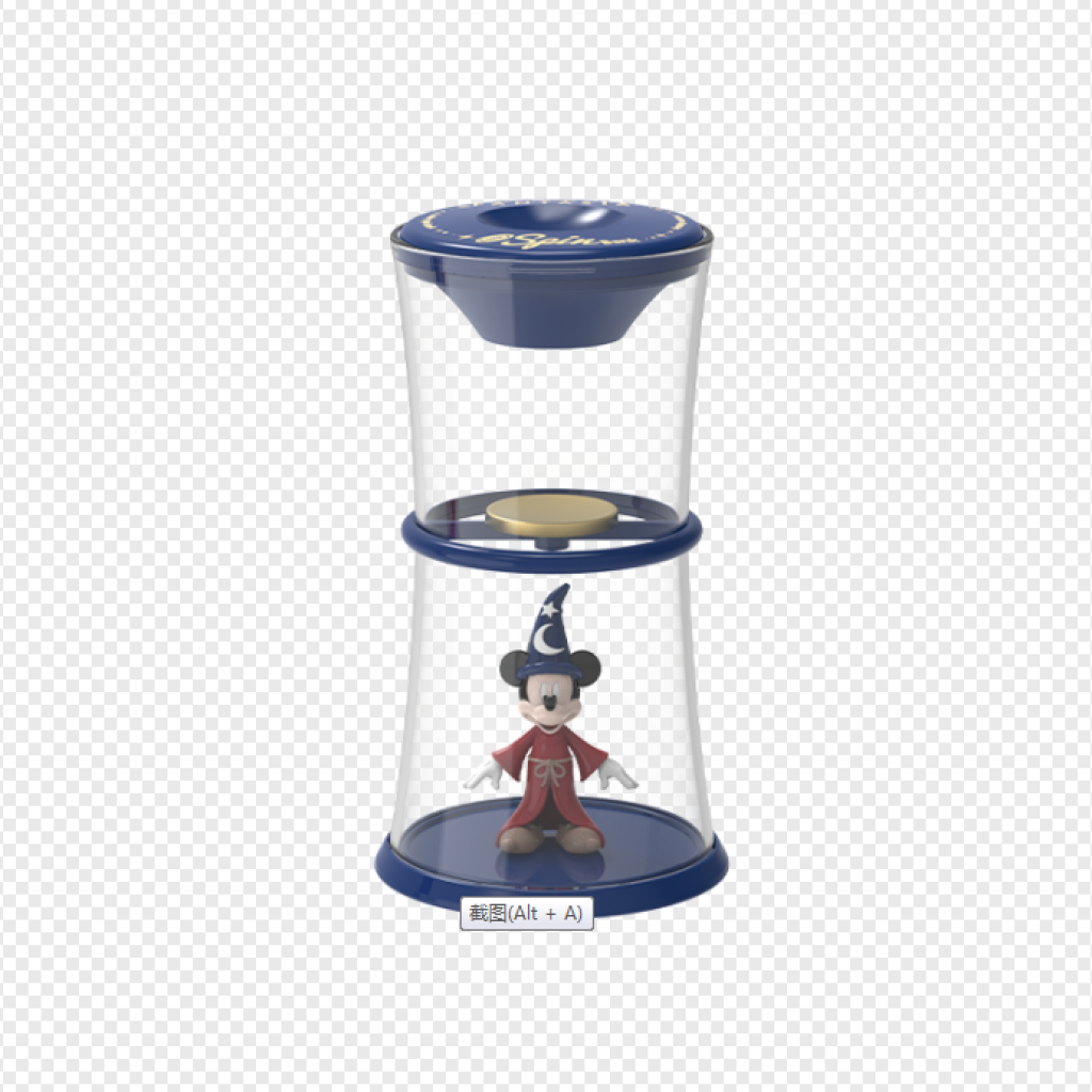 Disney Fantasia Mickey Lucky Spin Coin Bank