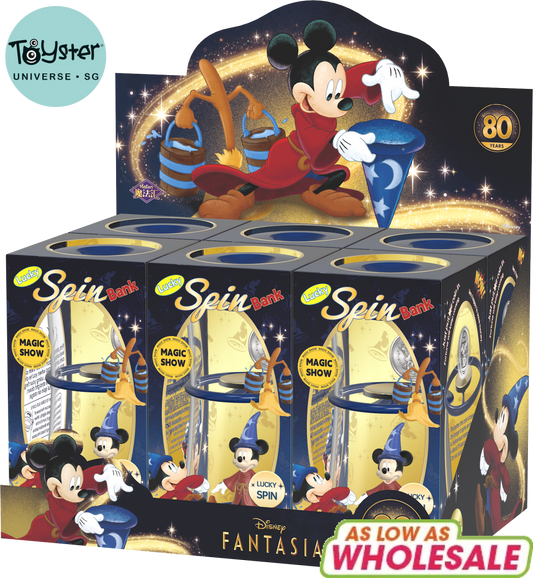 Disney Fantasia Mickey Lucky Spin Coin Bank