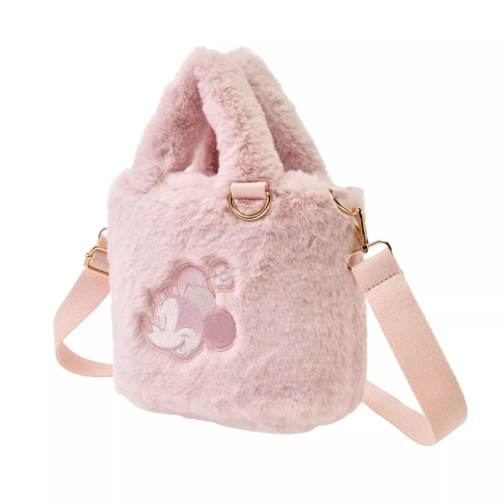 Disney Minnie Mouse 2 Way Fur Tote Bag