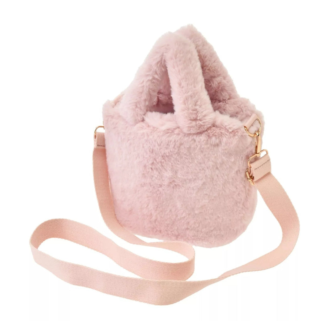 Disney Minnie Mouse 2 Way Fur Tote Bag