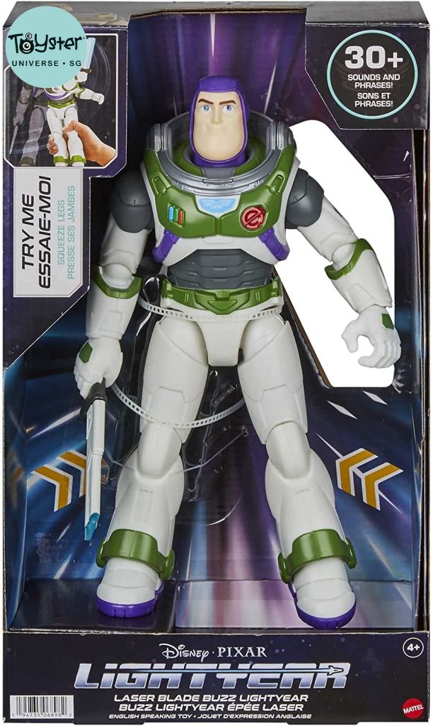 Disney Pixar Lightyear Laser Blade Buzz Action Figure Toy Story