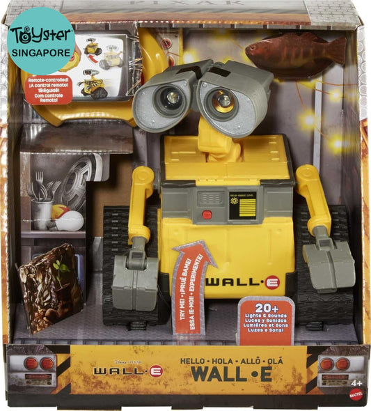 Disney Pixar Wall-E Hello Rc Robot 9.5-In Tall