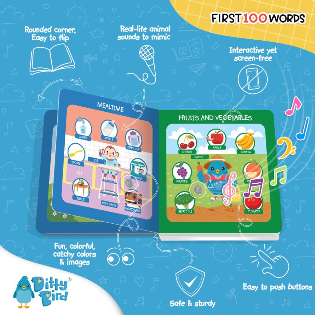 Ditty Bird: First 100 Words
