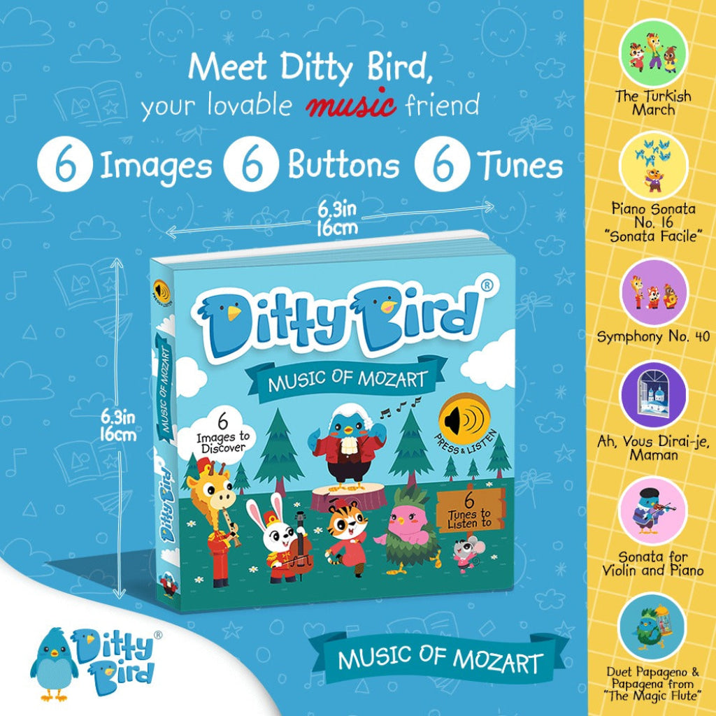Ditty Bird: Music Of Mozart Bird