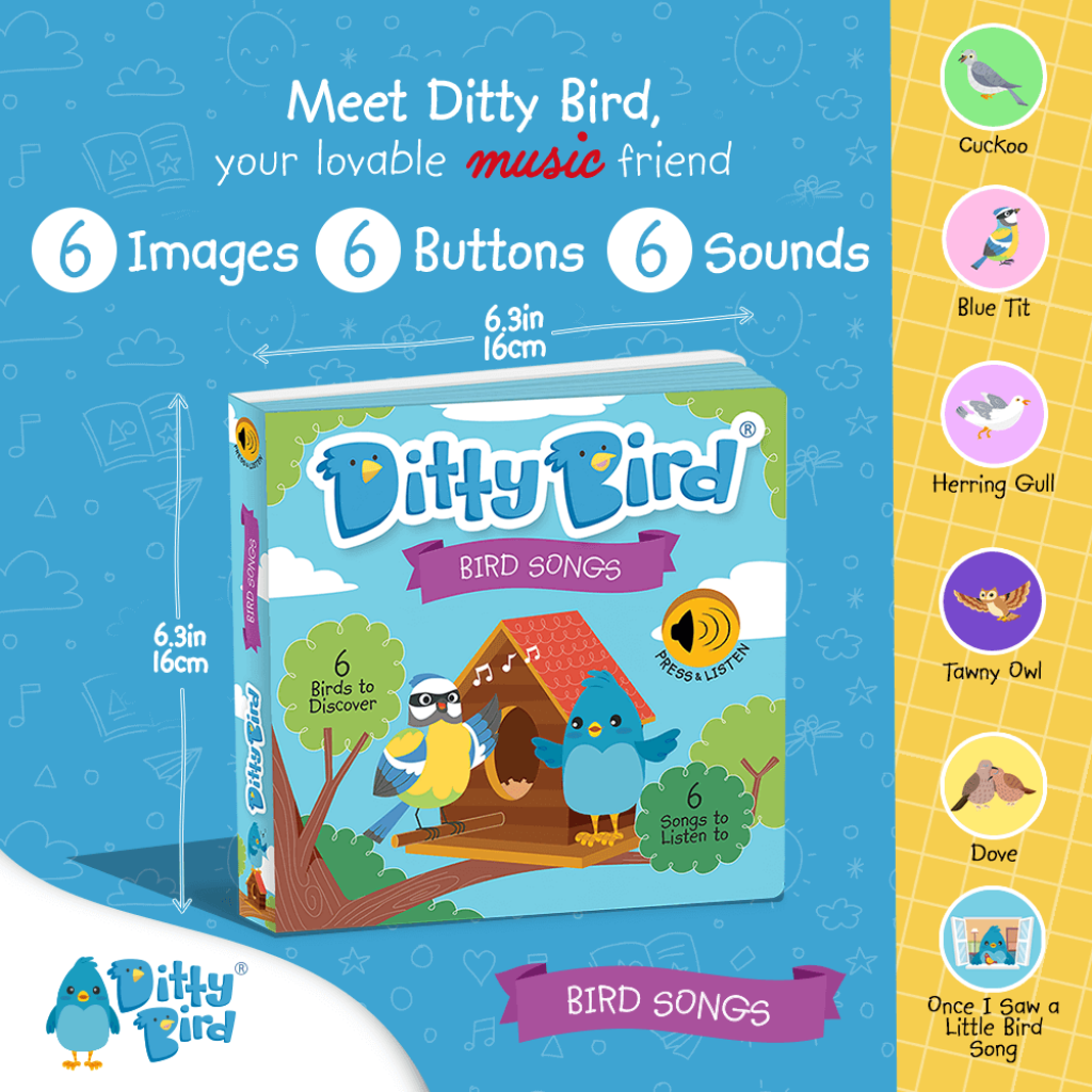 Ditty Bird : Bird Songs - TOYSTER – Toyster Singapore