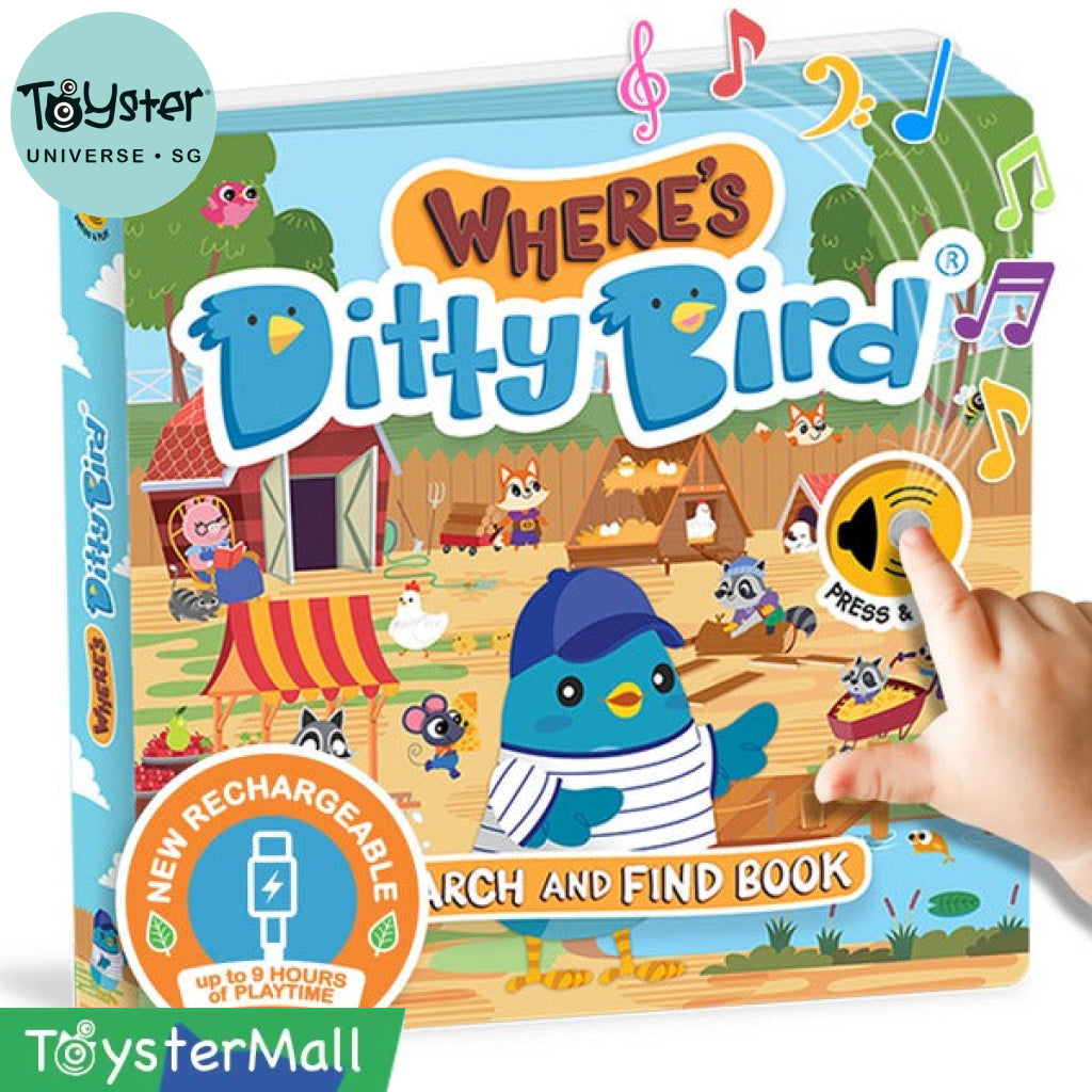 Ditty Bird : Where's Ditty Bird - TOYSTER – Toyster Universe Singapore