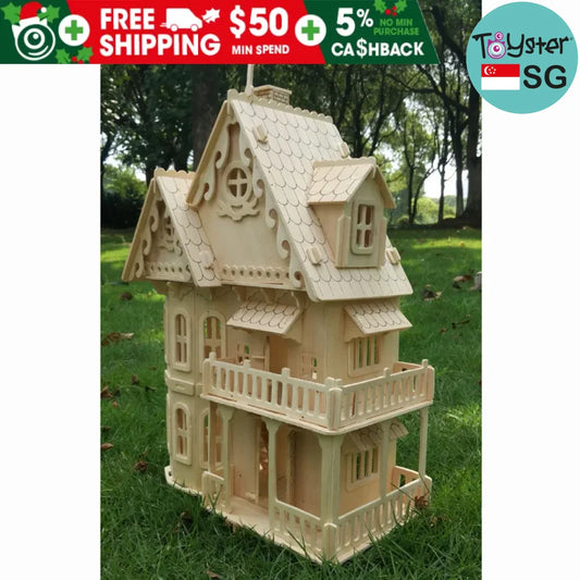 Diy 3D Wood Doll House