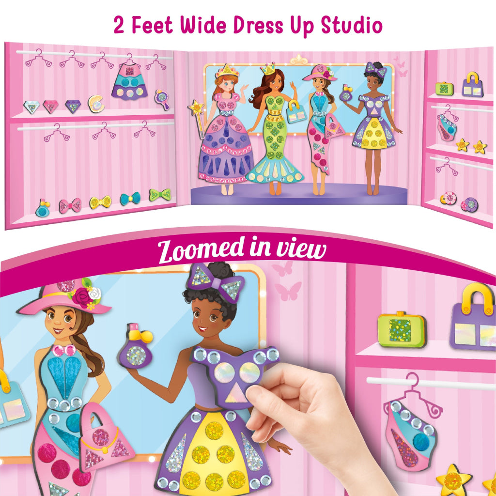 DIY Magnetic Dress Up - Princess - Magnetic