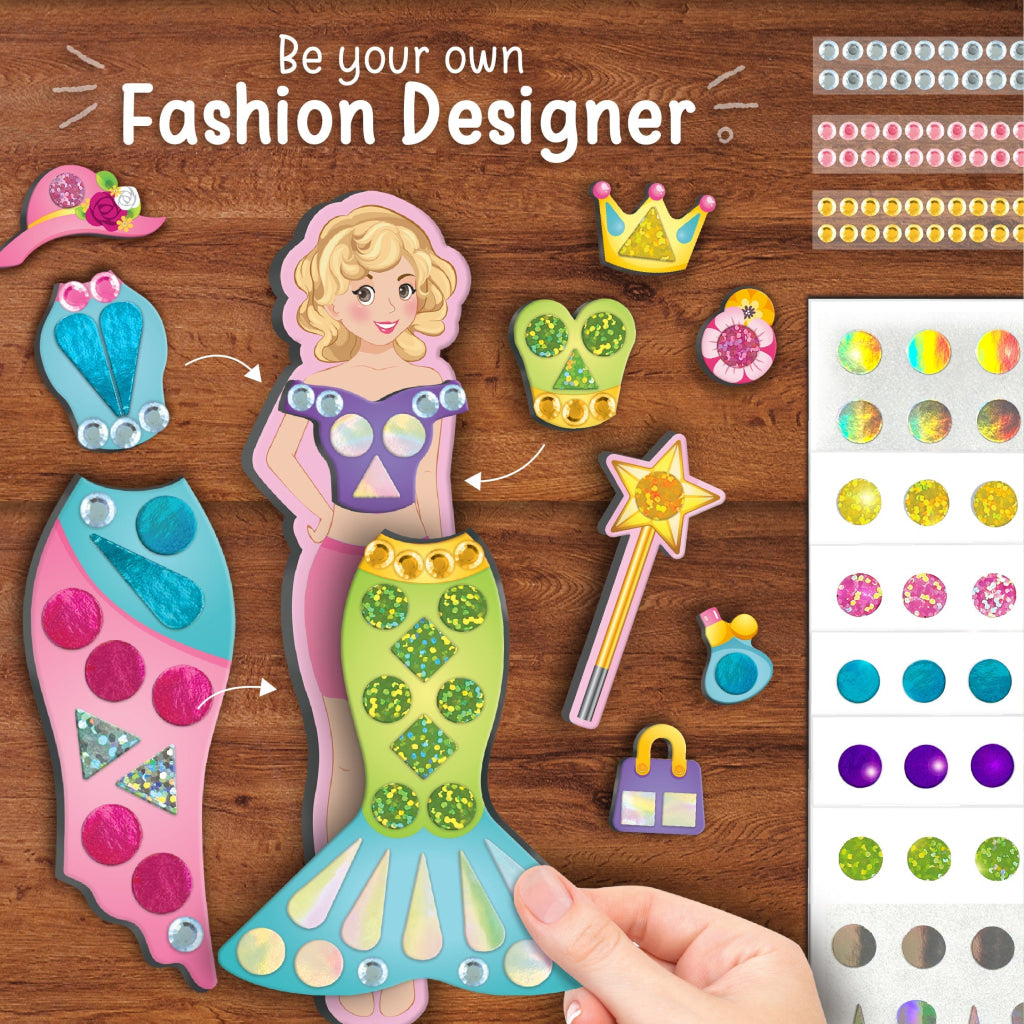 DIY Magnetic Dress Up - Princess - Magnetic