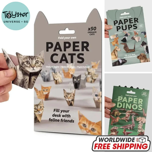 DIY Origami Paper Handmade Animals 50 Sheets