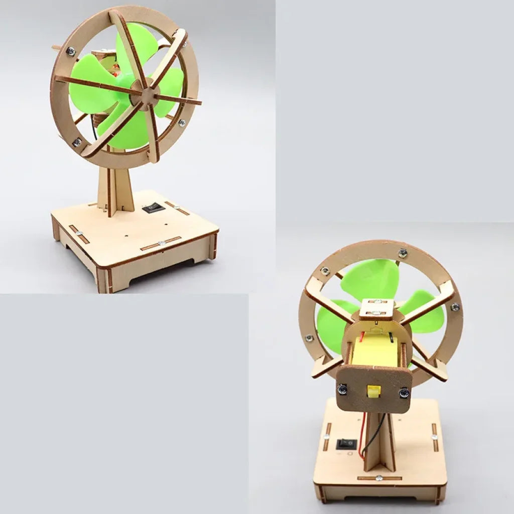 Science Fair Project Fan DIY Science Experiment Kit Electric Fan – Toyster Universe Singapore