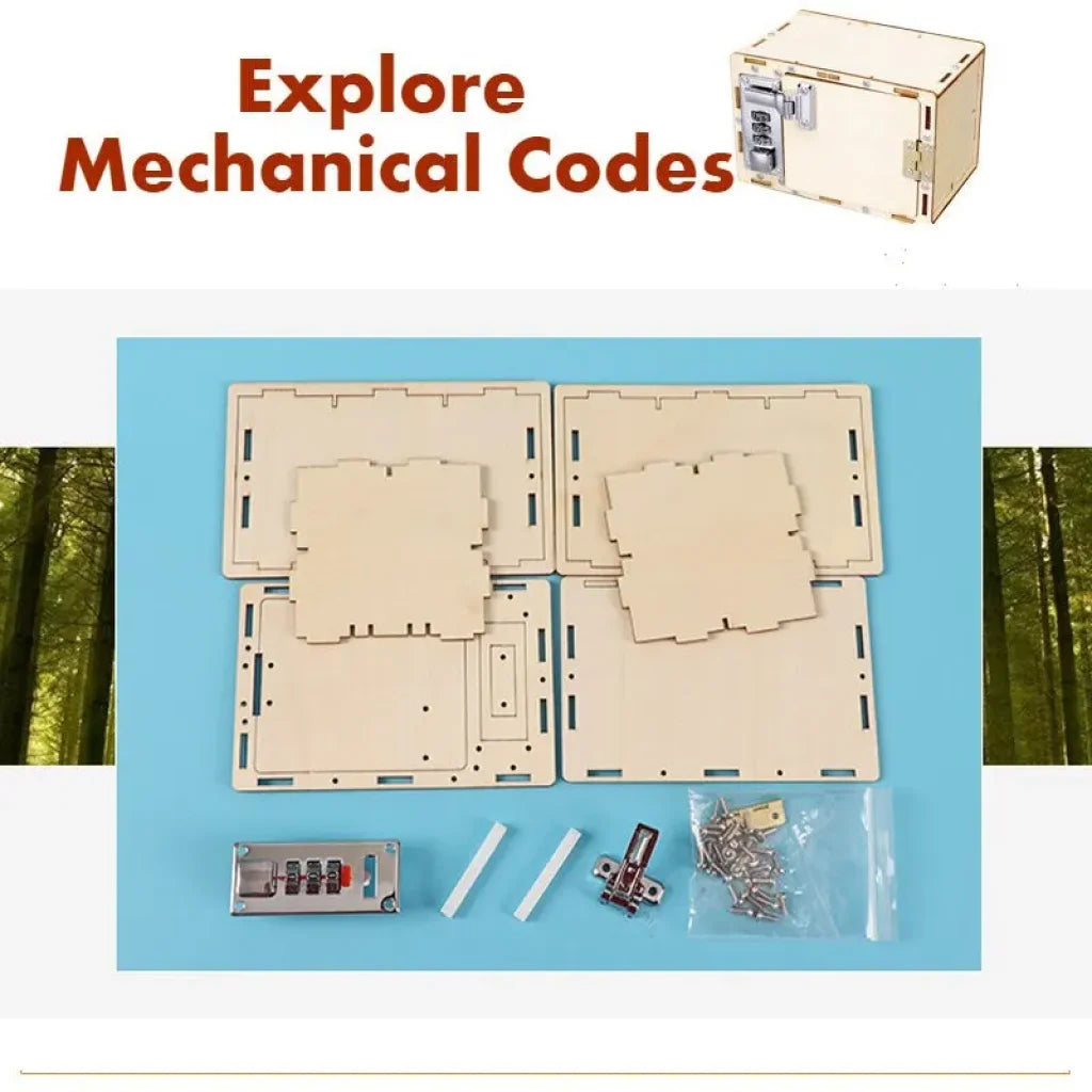 DIY Science Experimental Child Manual Machine Code Box - TOYSTER.SG ...