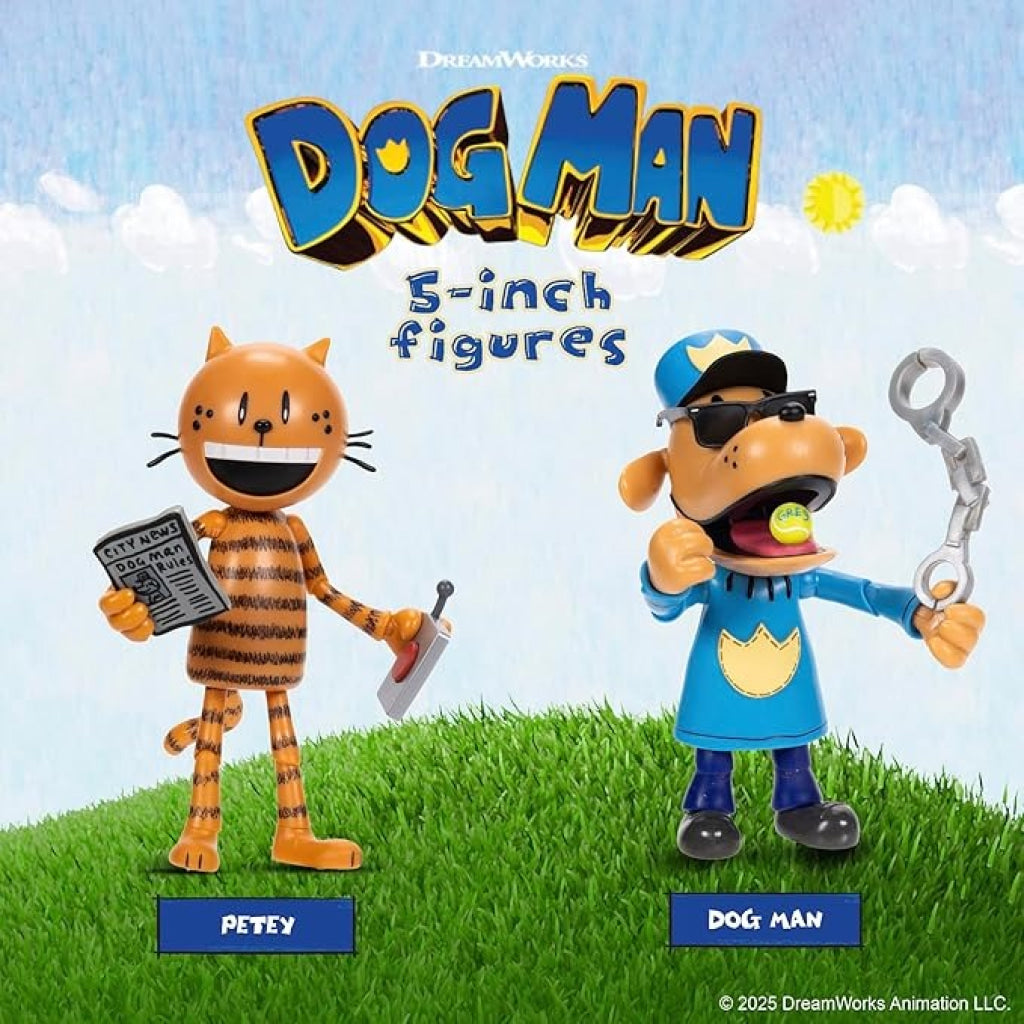 Dog Man 5 Inch Petey Figure - Dog Man