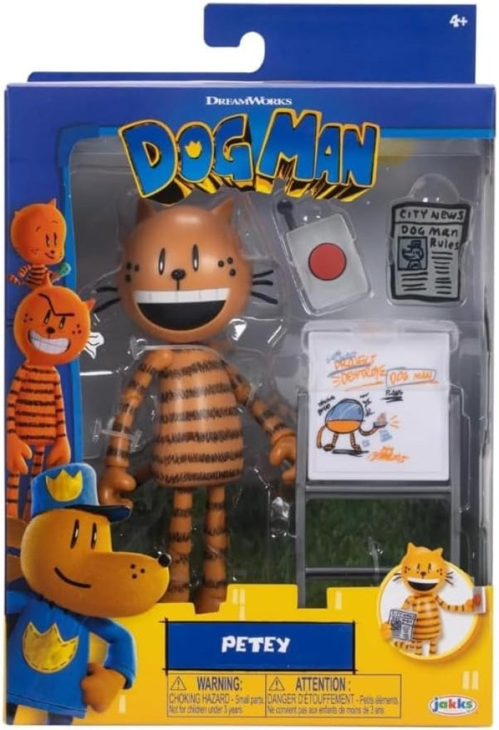 Dog Man 5 Inch Petey Figure - Dog Man