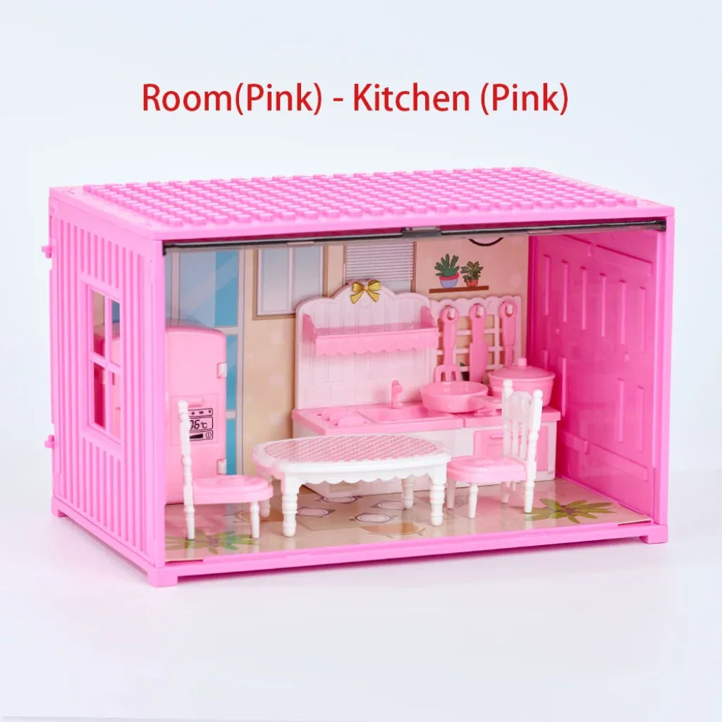 Dollhouse Furniture Container - P-Kitchen Home