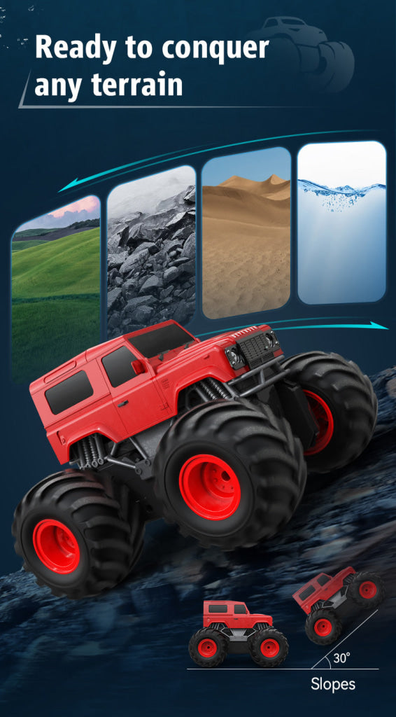 Double E Land Rover Amphibious Rc E343