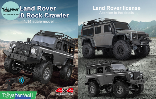 Double E Licensed Land Rover Defender D110 Rock Crawler 1/14 Scale E339-003
