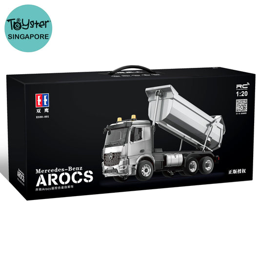 Double E Licensed Mercedes-Benz Arocs Dump Truck 1/20 Scale E590-003