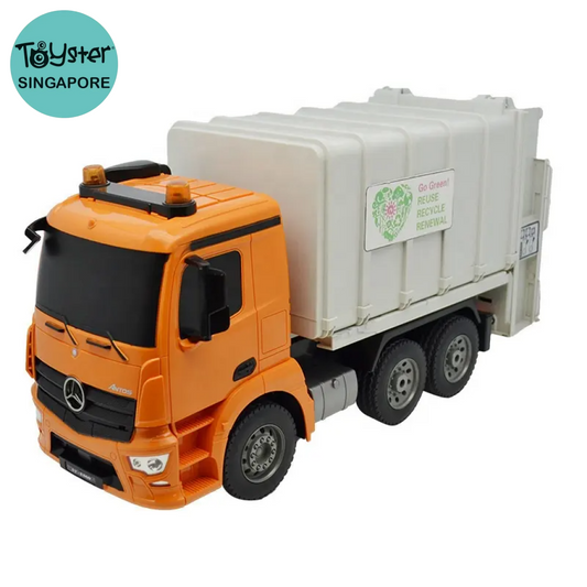 Double E Licensed Mercedes Benz Antos Garbage Truck 1/20 Scale E560-003