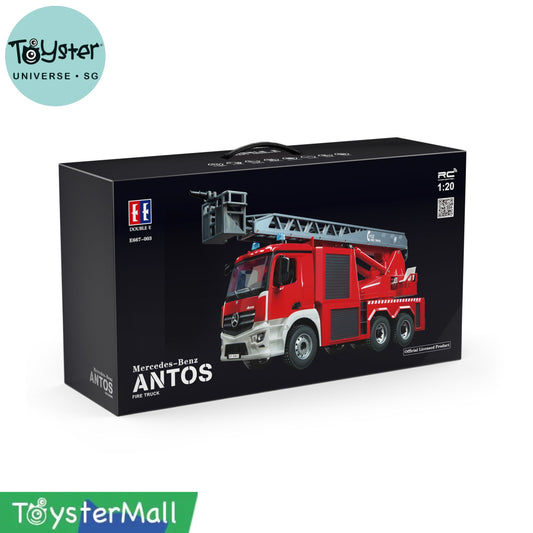 Double E Licensed Mercedes-Benz Rc Antos 1:20 Fire Truck E667
