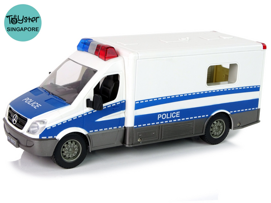 Double E Licensed Mercedes Benz Rc Police Car 1/18 Scale E672-003