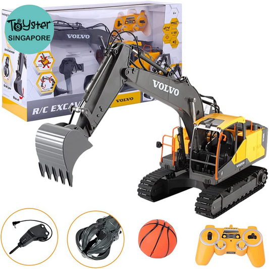 Double E Volvo 3 In 1 Rc Excavator