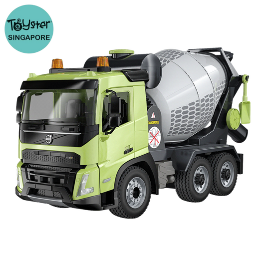 Double E Licensed Volvo Fmx Concrete Mixer 1/20 Scale E508-003