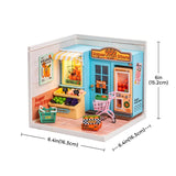 Rolife Super Creator Super Fruit Store Plastic DIY Miniature House Kit DW003