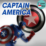 Edc Captain America Shield Hand Fidget Spinner Black