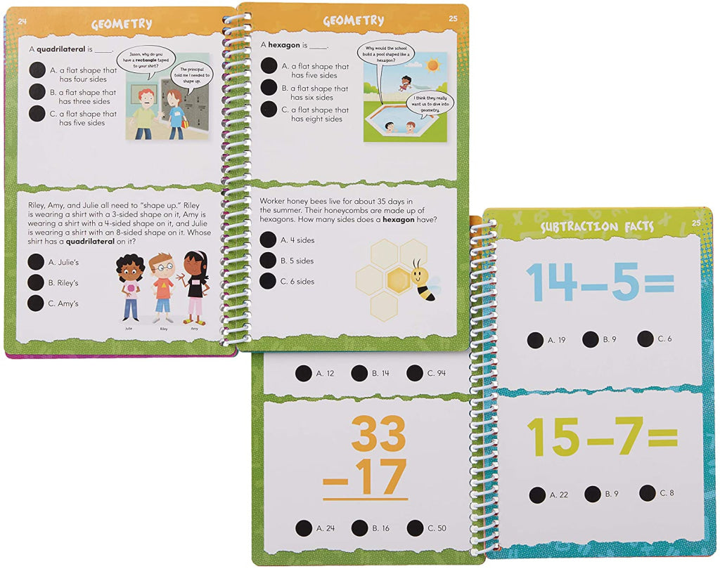 Grade Two Dots Math Educational Insights Hot Dots Jr. Let's Master Grade 2 Math - TOYSTER ...