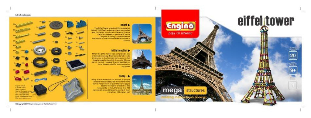 Engino Stem Mega Structures Eiffel Tower