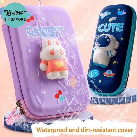 Eva Pencil Case Large Capacity Decompression Double-Layer