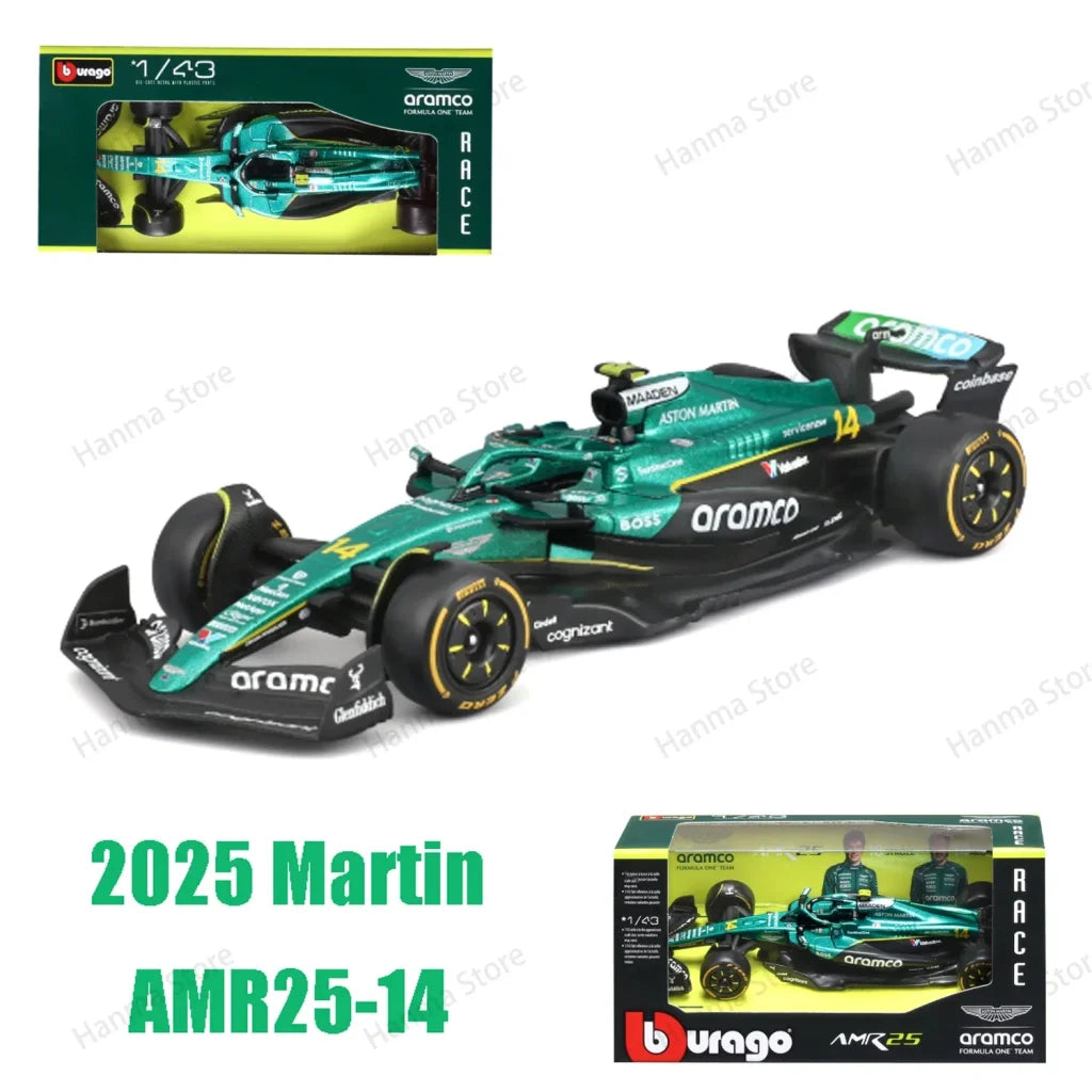 F1 Bburago 1:43 - 2025 AMR25-14