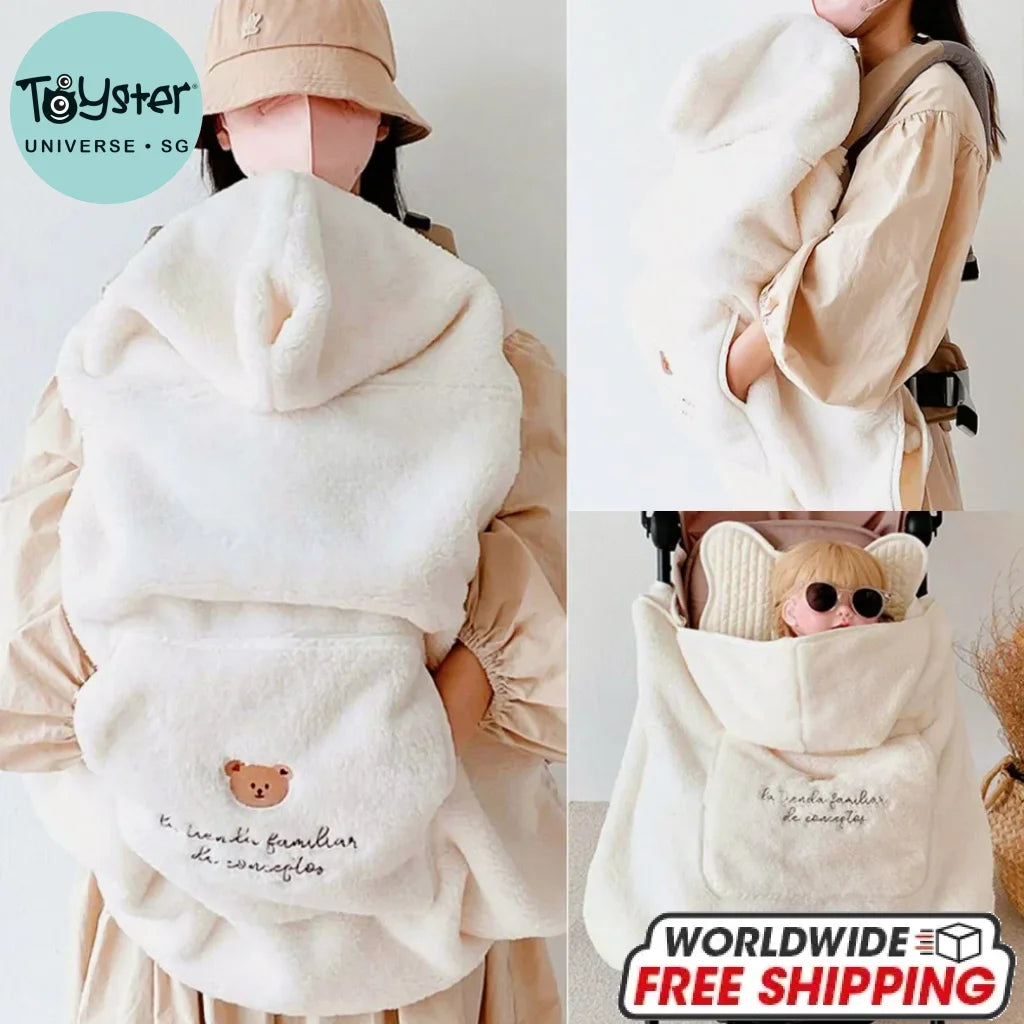 Fall Winter Baby Blanket For Stroller Sling Cover