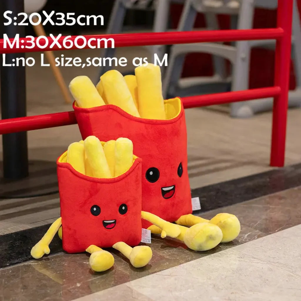 Fast Food Stuffed Toy - chips / s