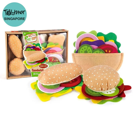 Felt Food Burger Sandwich