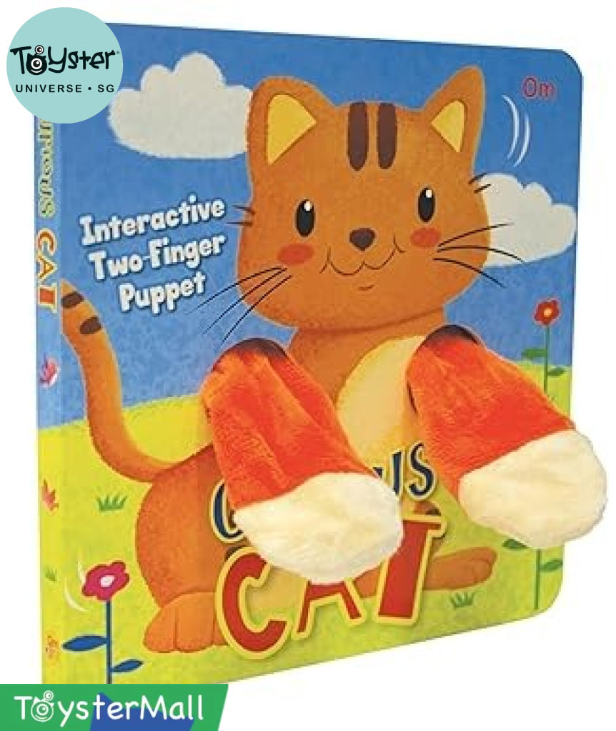 Finger Puppet Book - Curious Cat - OM Books