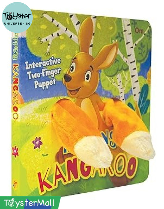Finger Puppet Book - Hopping Kangaroo - OM Books