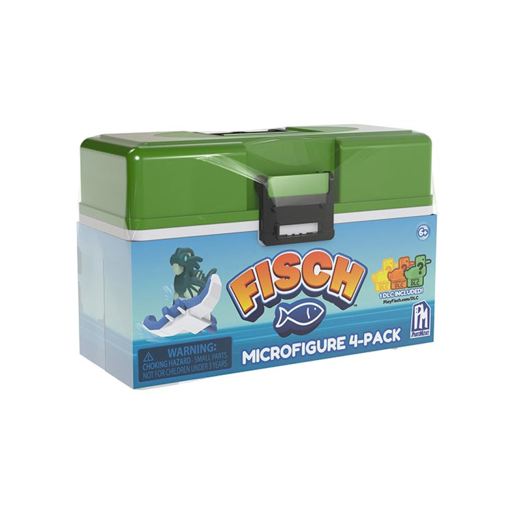 Fisch Microfigures Series 1 - 4 Pack Assortment Playset - Fisch